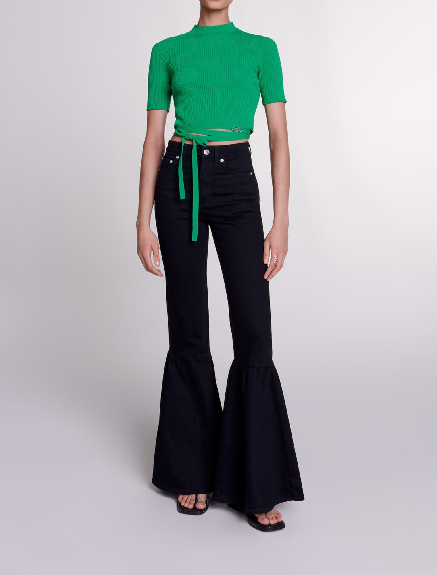 Flared jeans