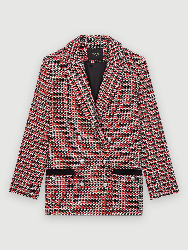 Tweed suit jacket