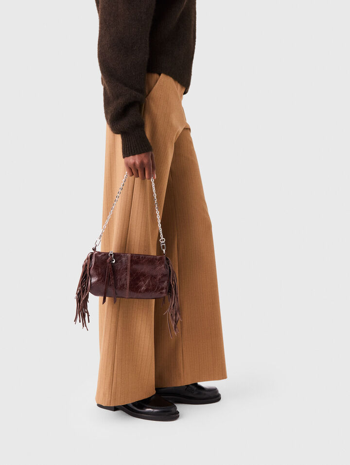 Pochette Miss M pouch en cuir vernis