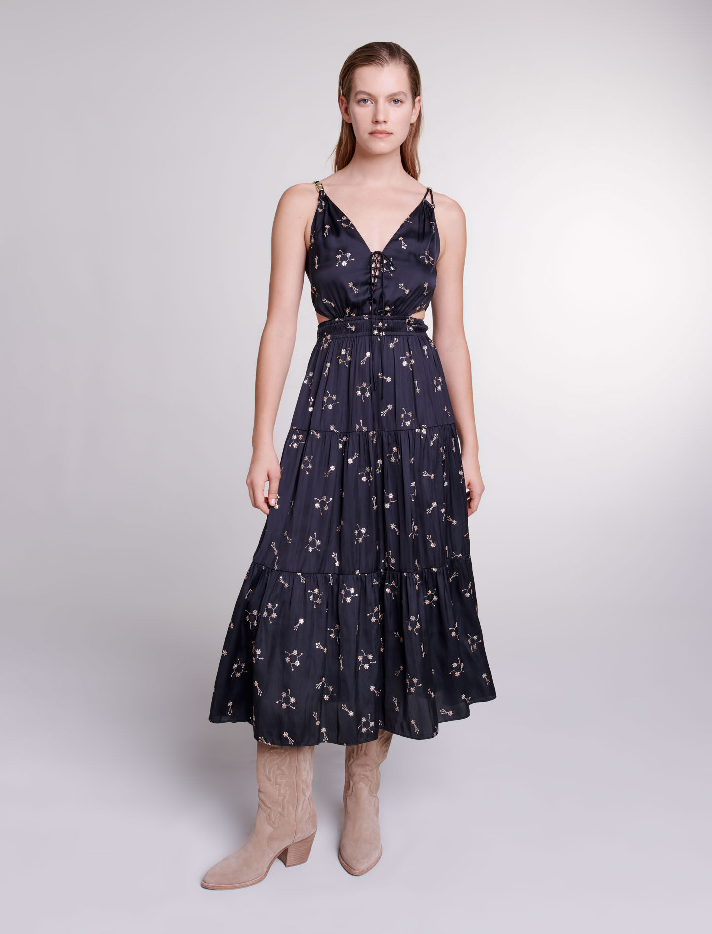 Robe maje sequins on sale