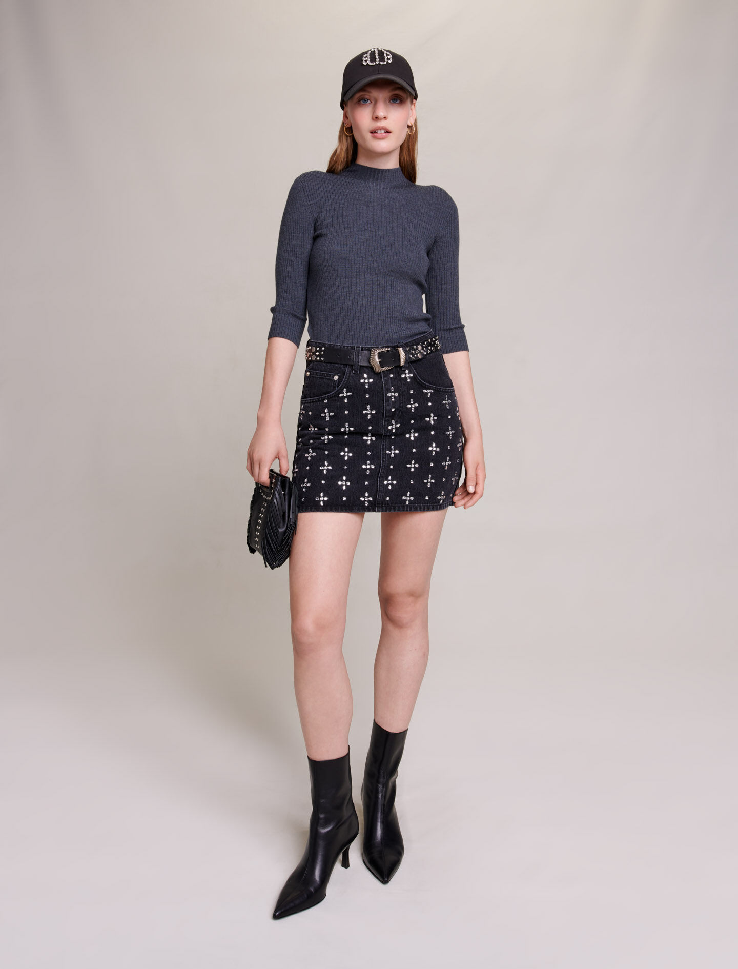 Jupe courte maje outlet