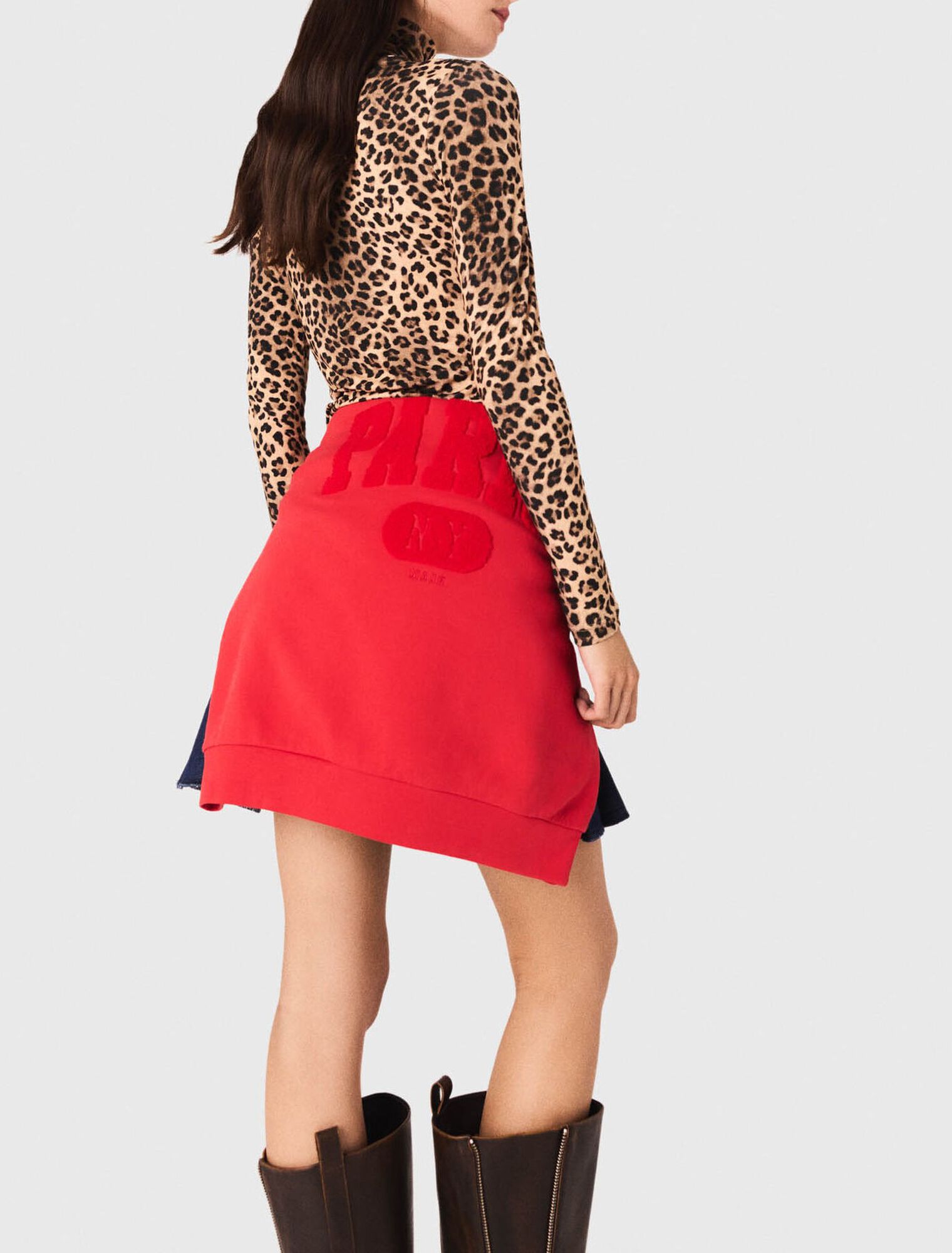 Leopard print T-shirt