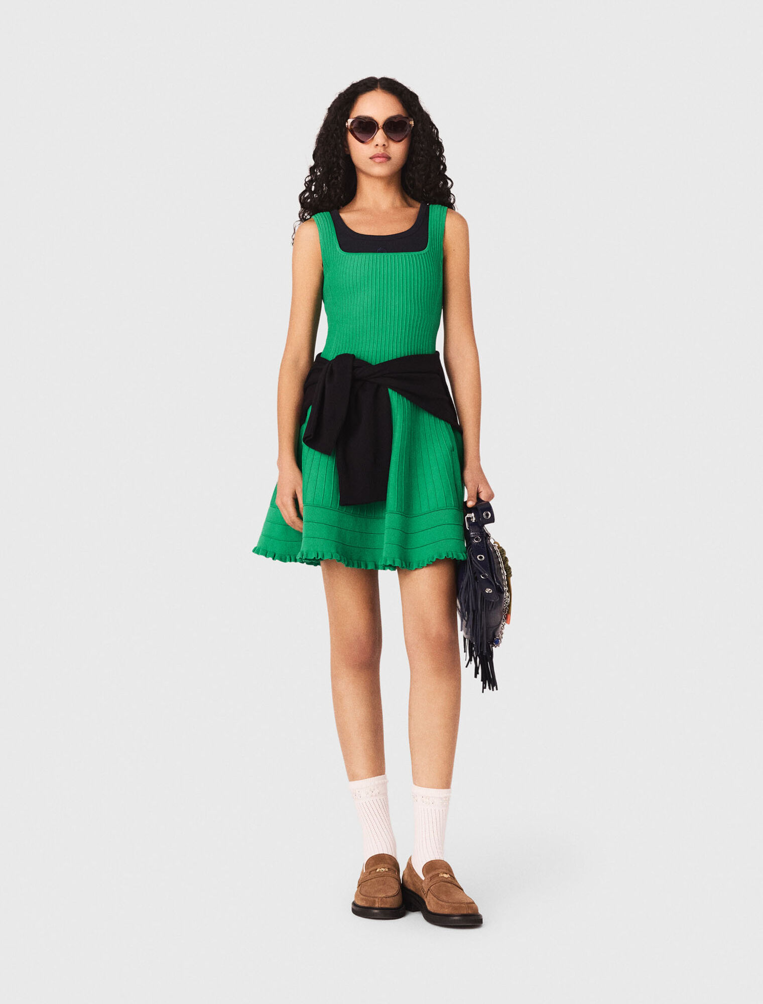 Robe patineuse en  maille