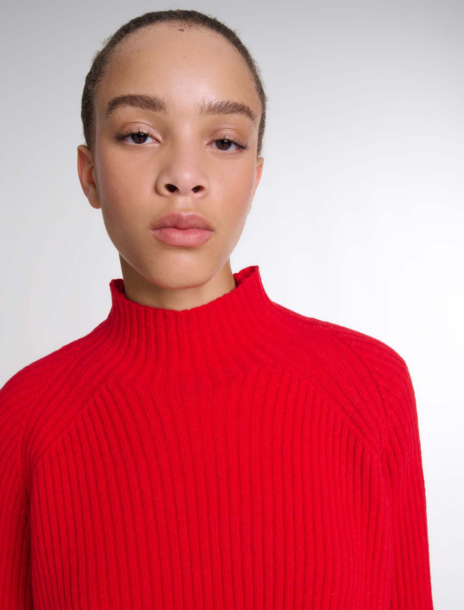 Robe courte 2-en-1 en maille