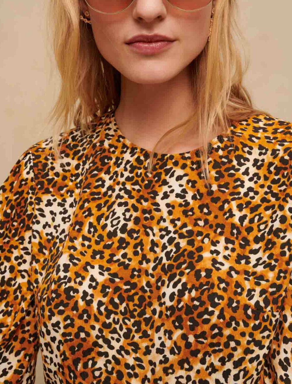 Ceinture maje leopard hot sale