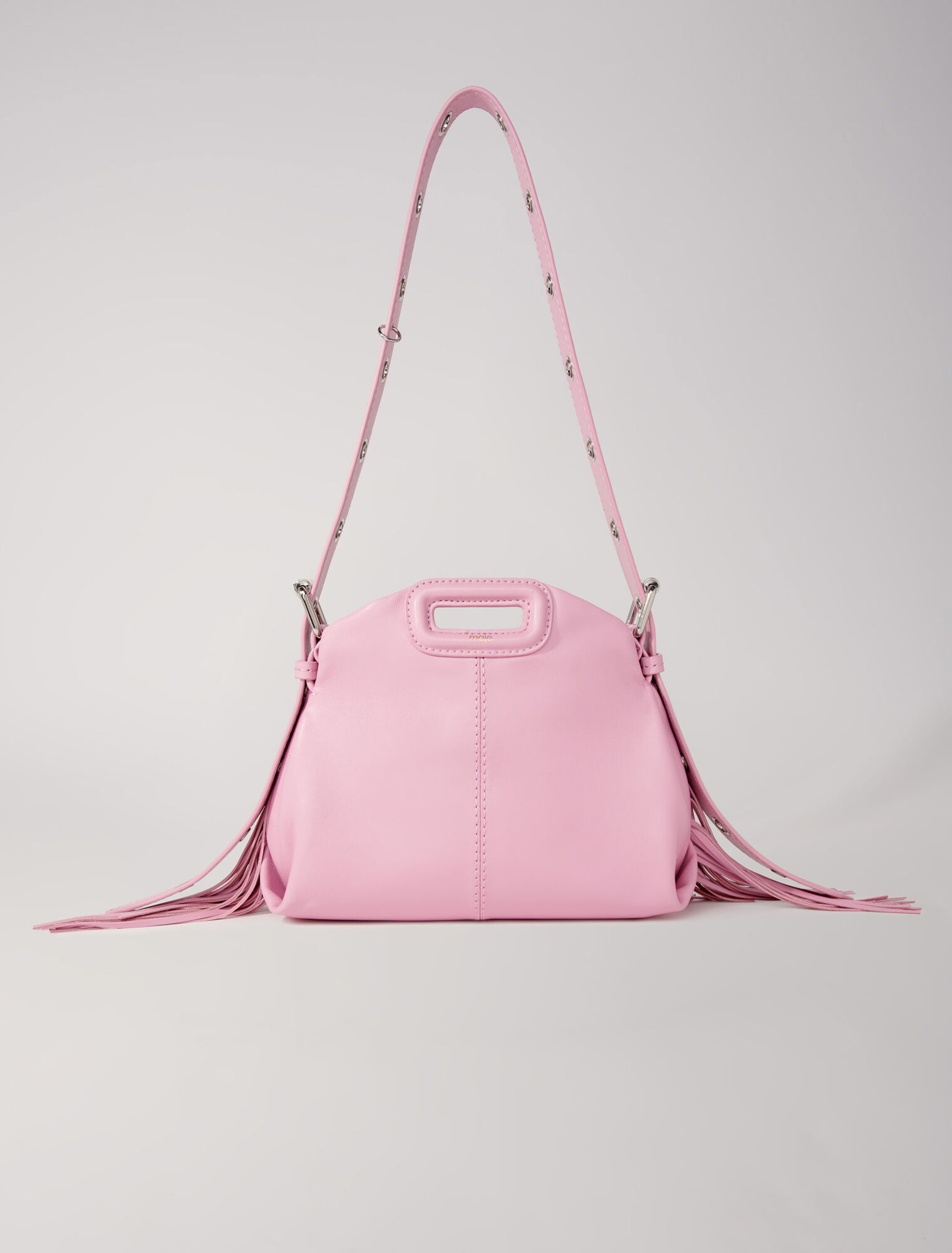 Sac Miss M mini en cuir lisse