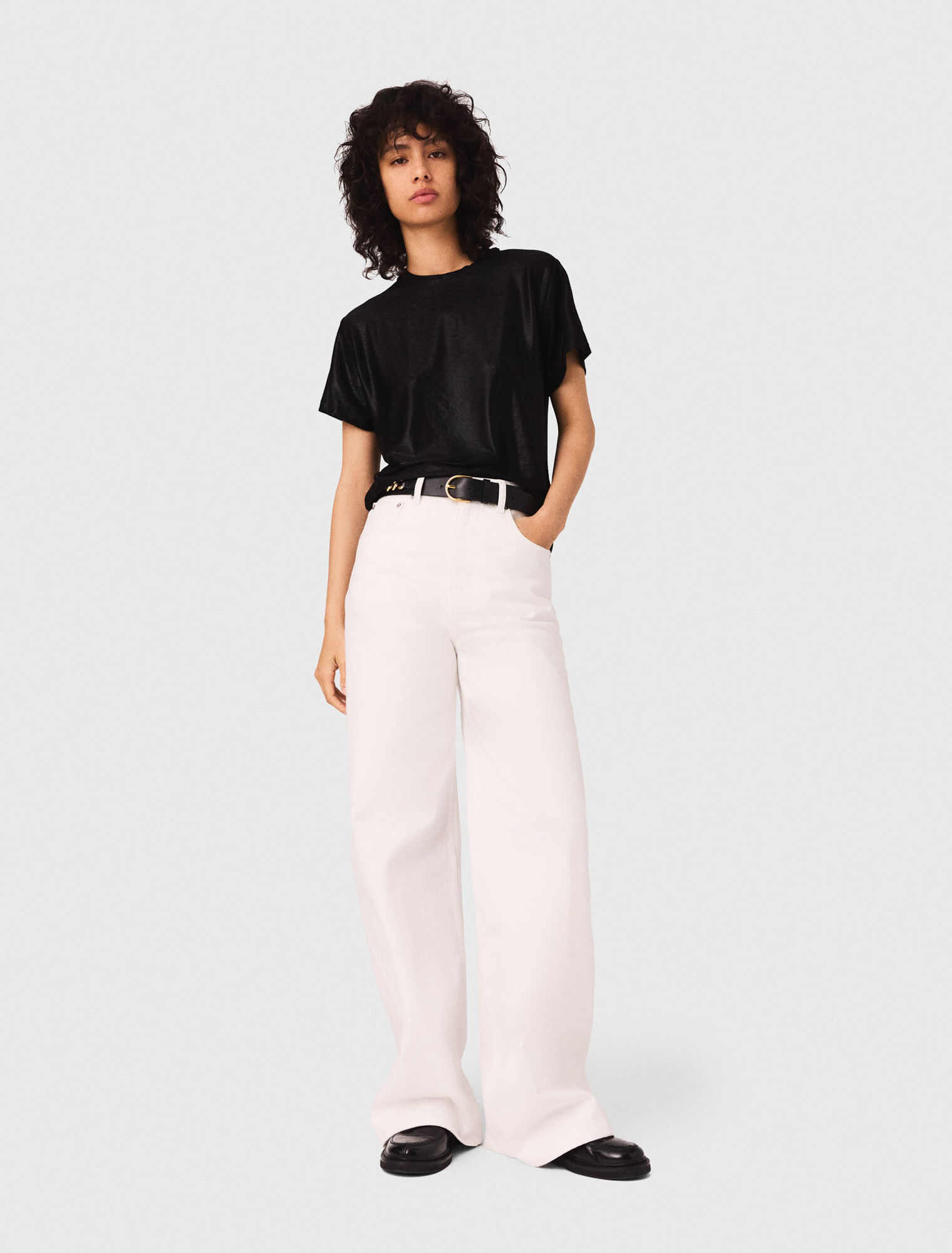 Tee-shirt lamé