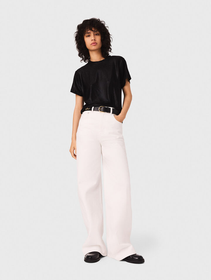 Tee-shirt lamé