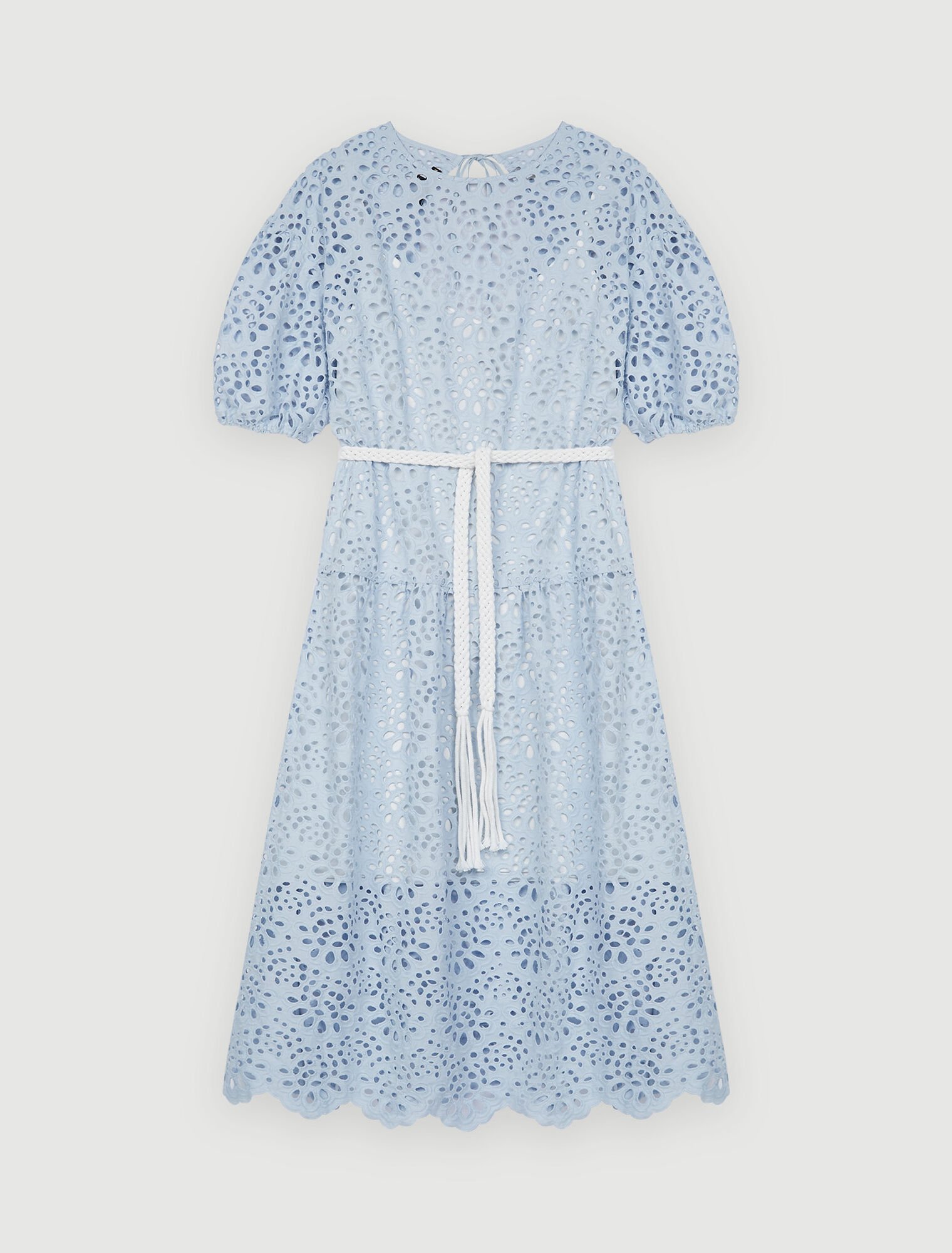 Robe en guipure dos nu