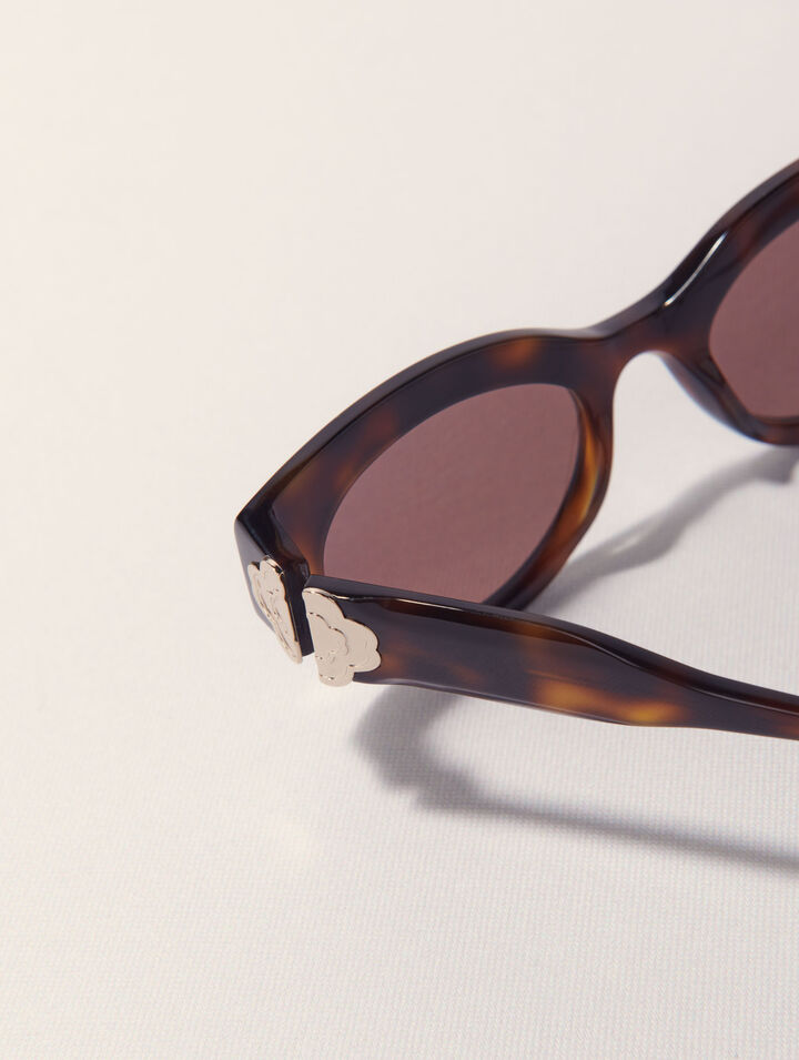 Lunettes cat eye en acétate