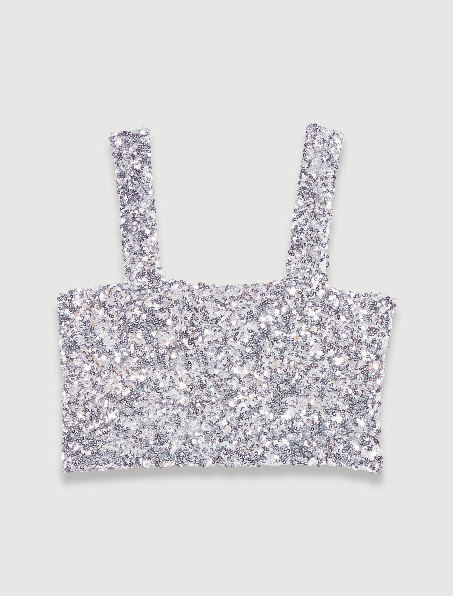 Sequinned top