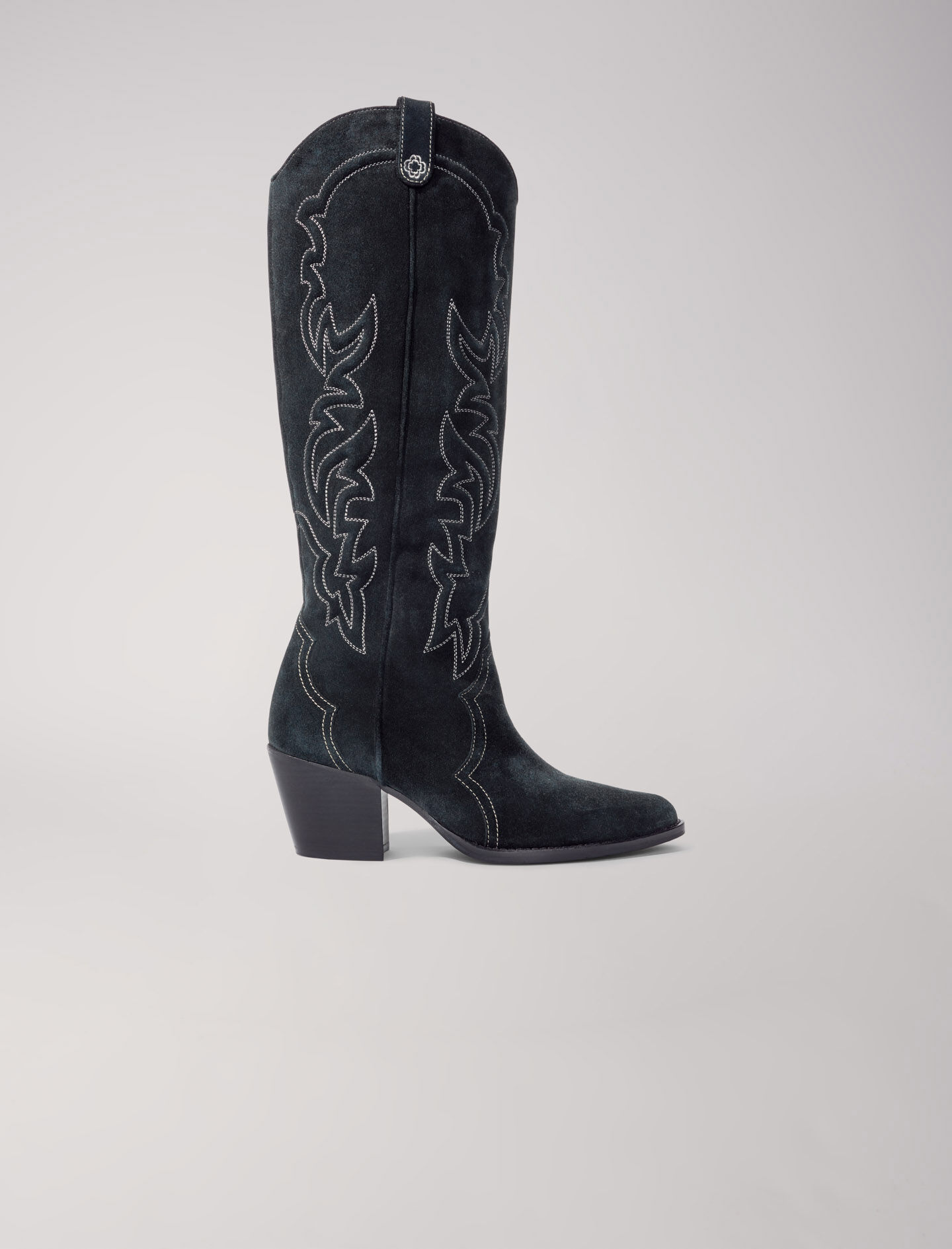 Maje suede boots sales