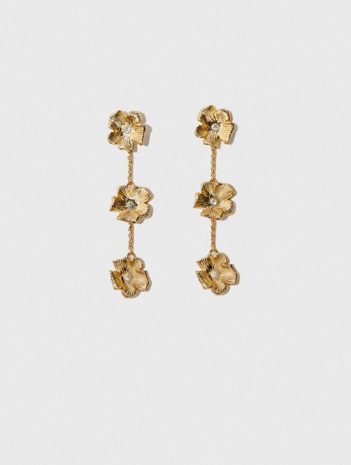 Boucles d'oreilles fleurs