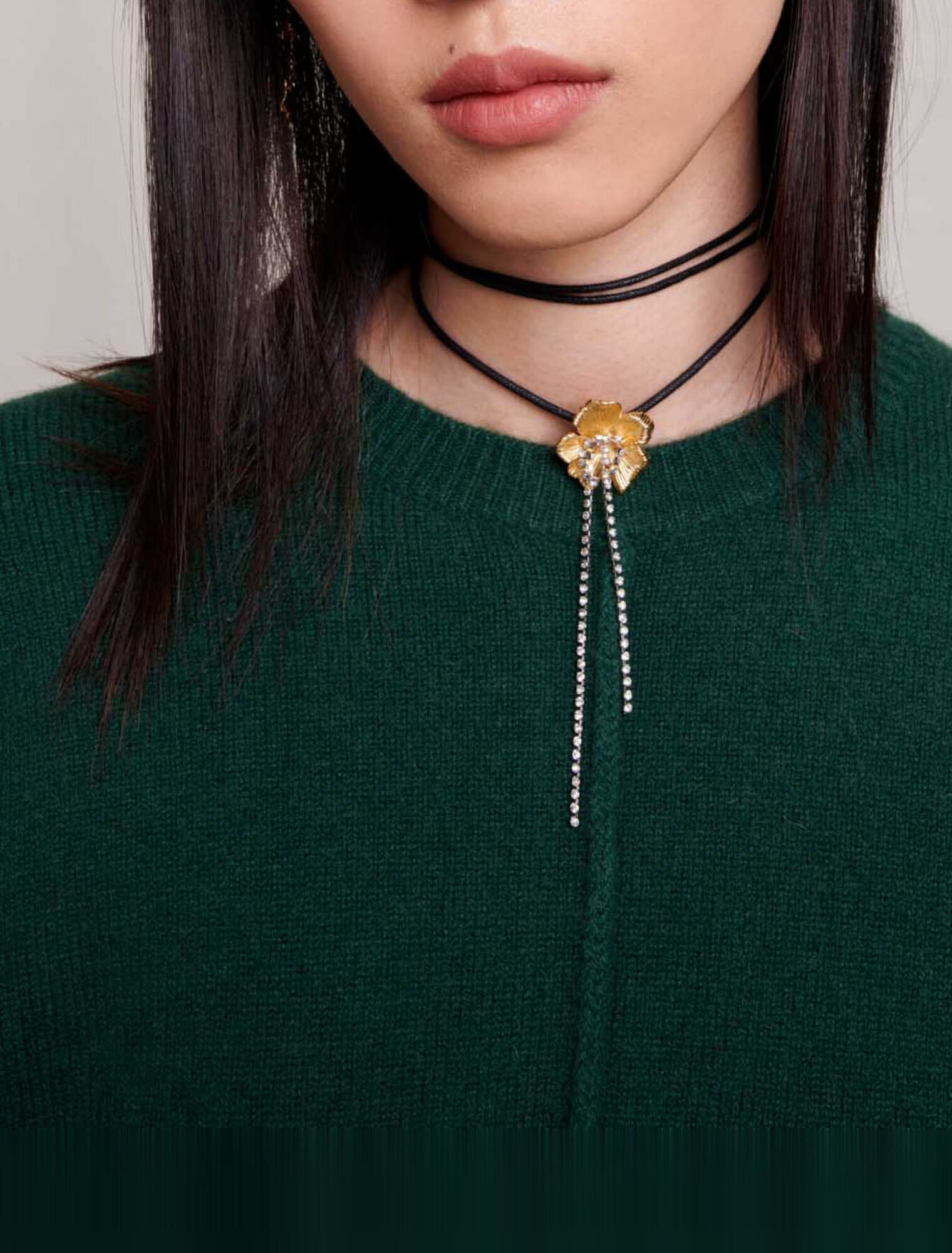Pull en cachemire réversible