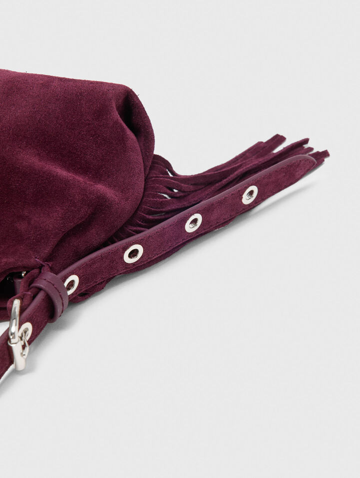 Miss M micro suede bag