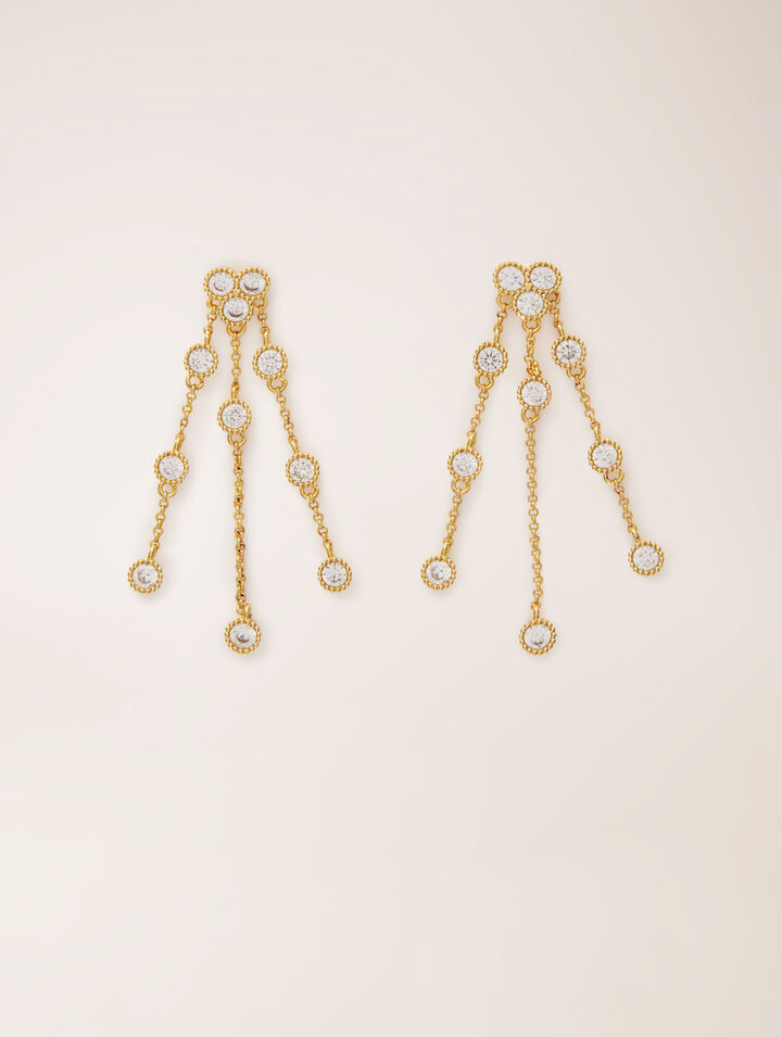Boucles d'oreilles en laiton doré