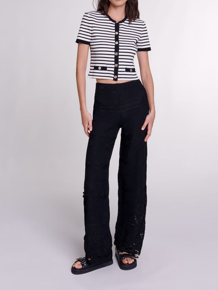 Crochet trousers