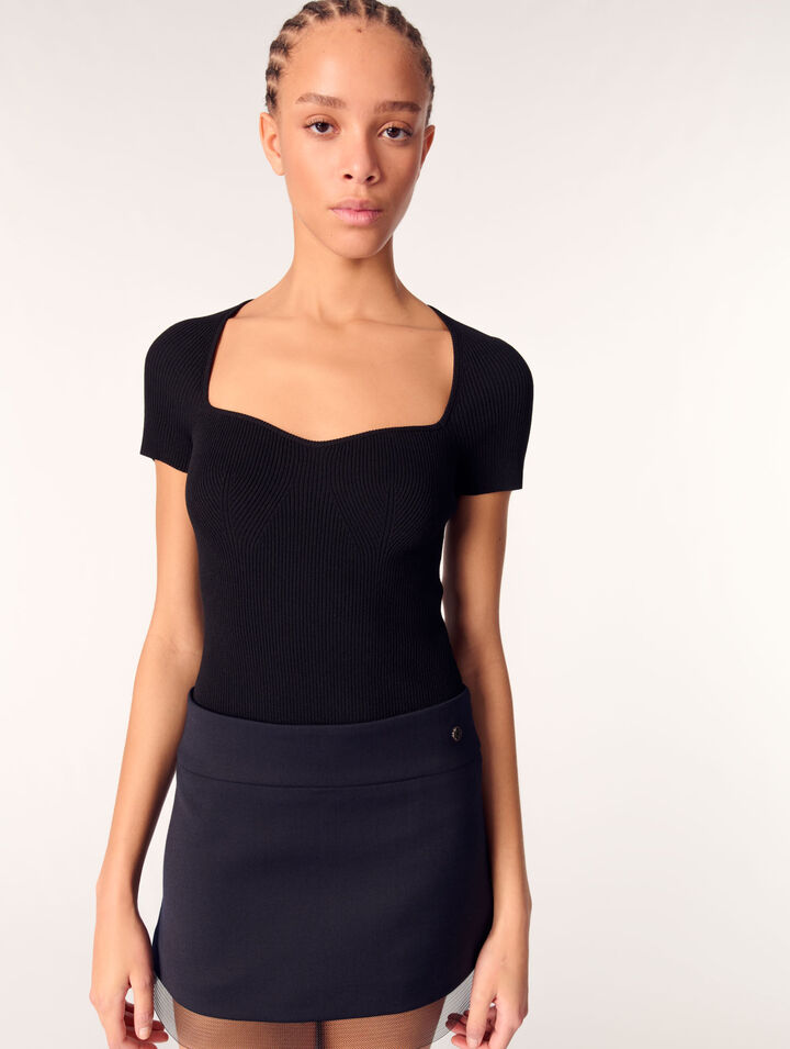 Top en maille