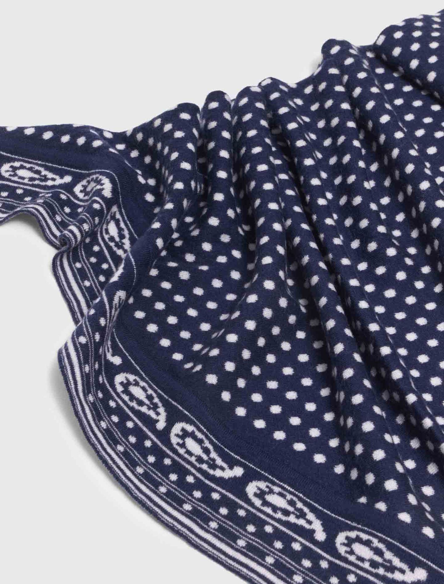 Echarpe triangle réversible