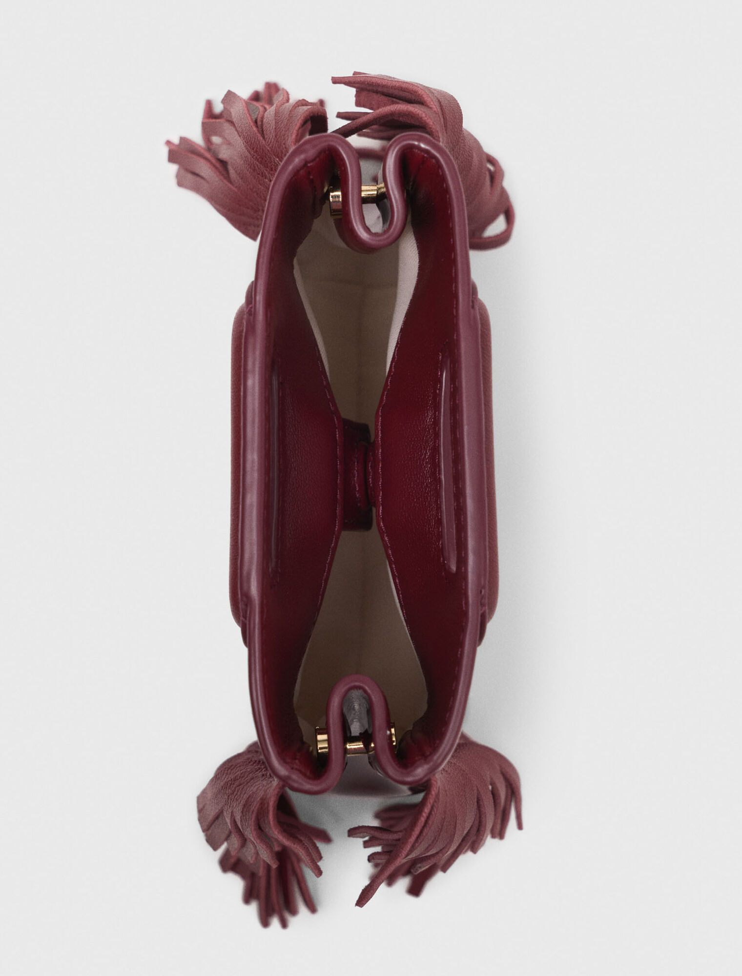 Sac M mini en cuir lisse