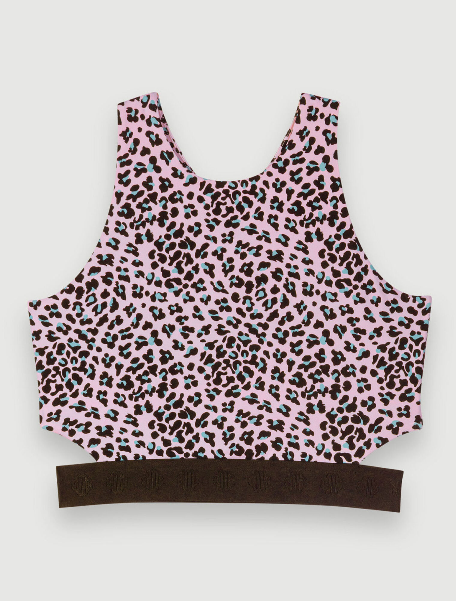 Brassière imprimée Léopard