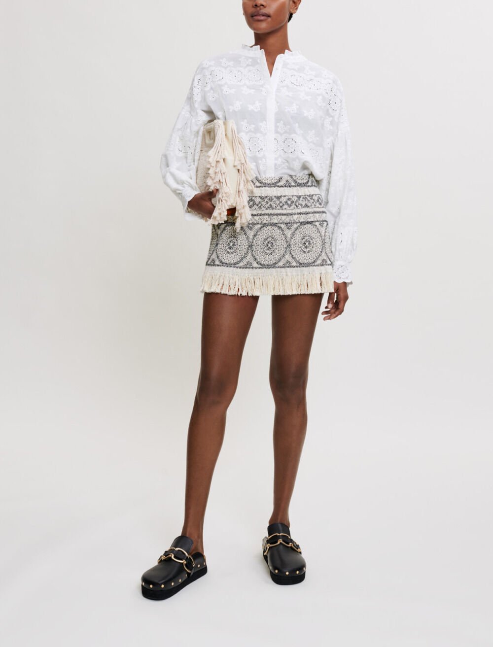 Jupe short maje top