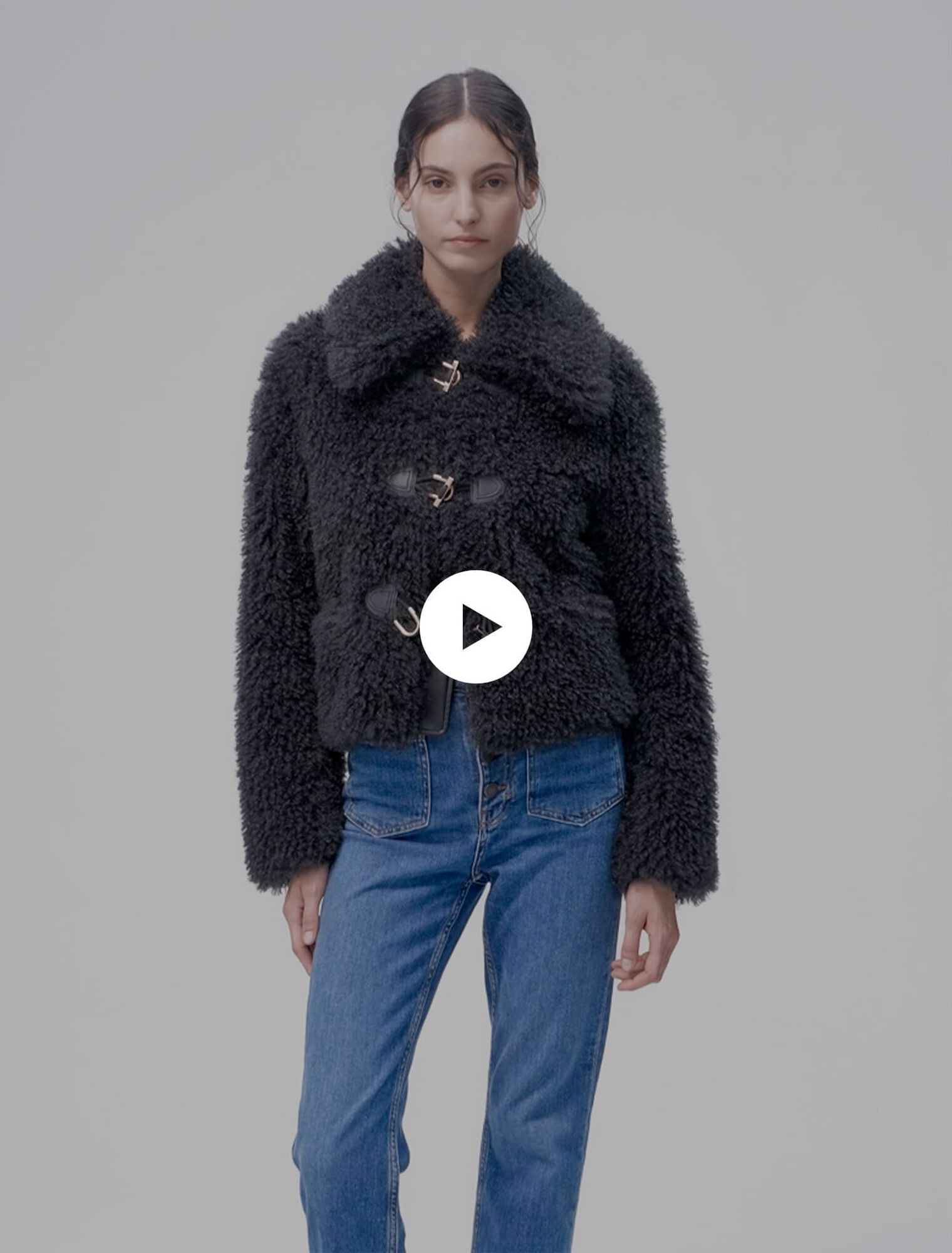 Short curly coat