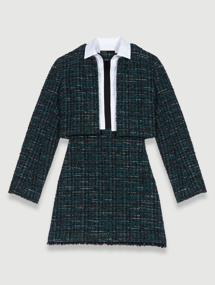Robe courte 2-en-1