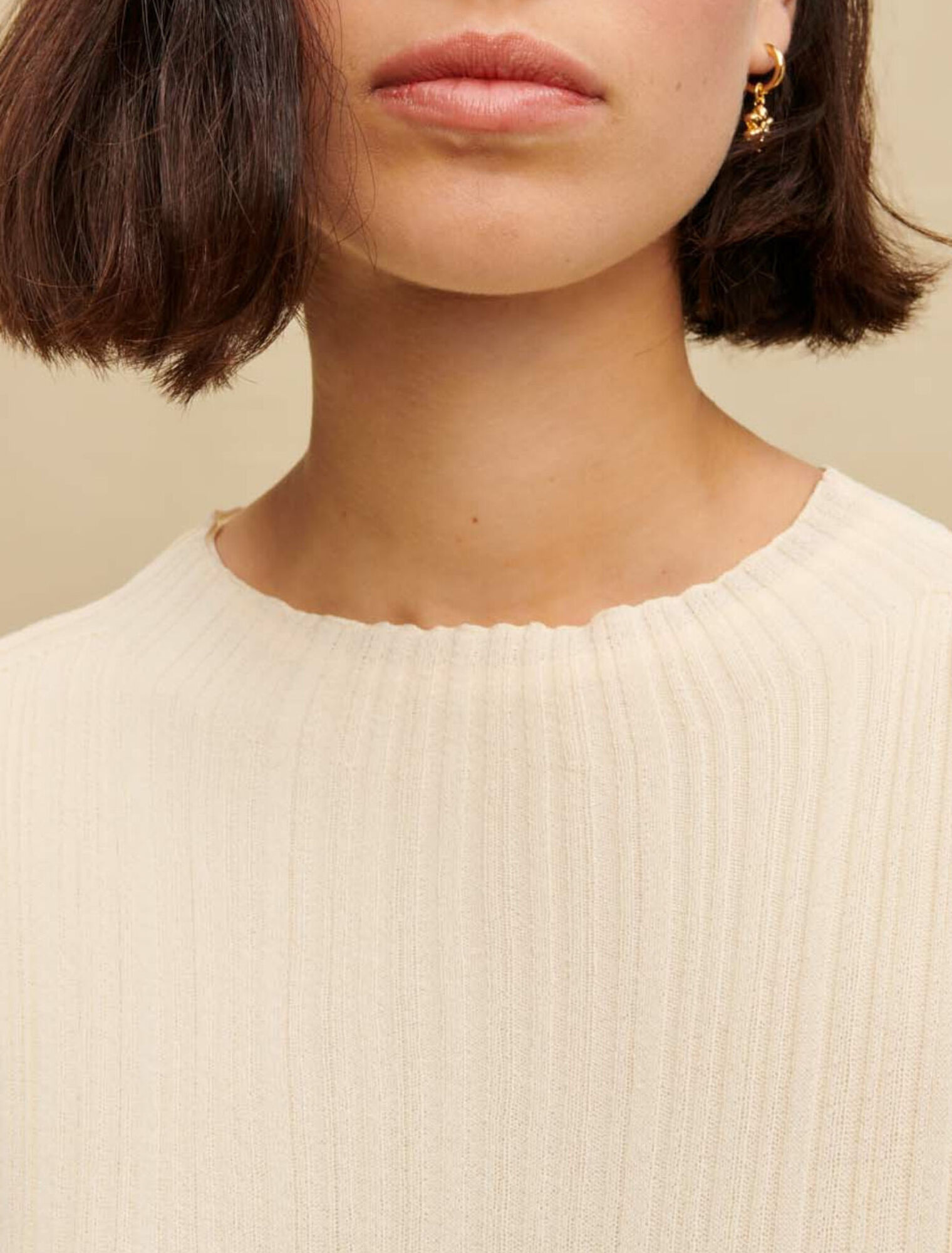 Robe longue en maille