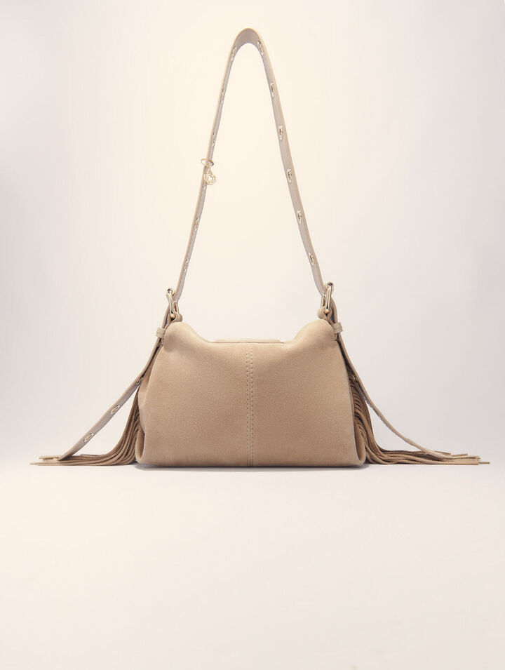 Miss M mini suede bag