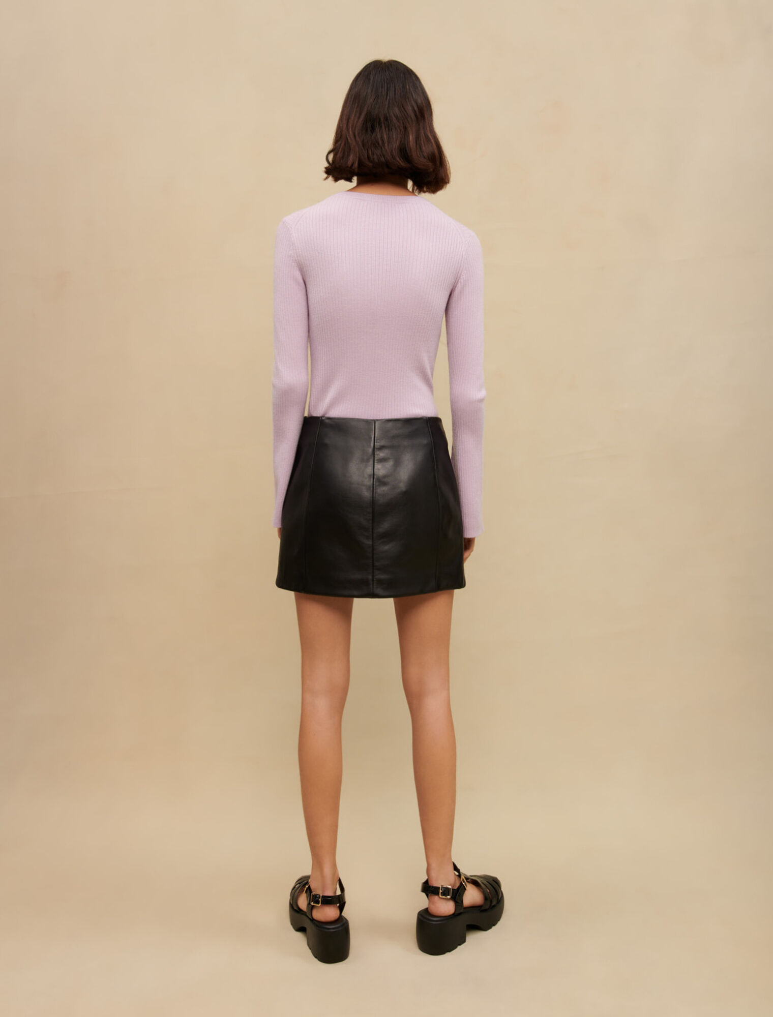 Pull à motifs ajourés