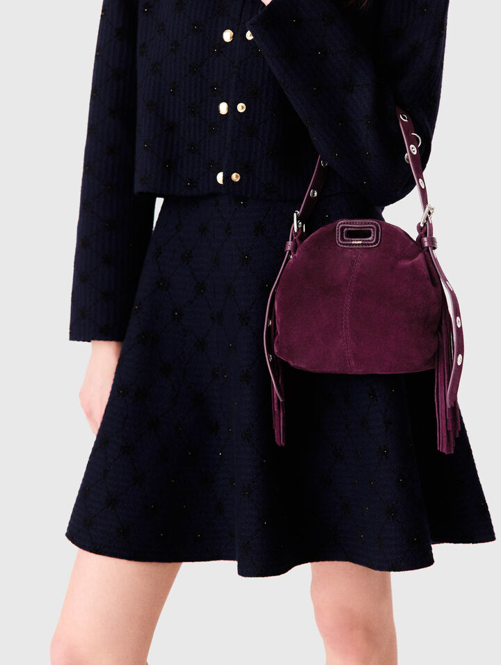 Miss M micro suede bag