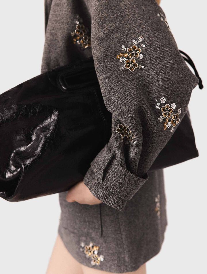 Blouson bombardier brodé