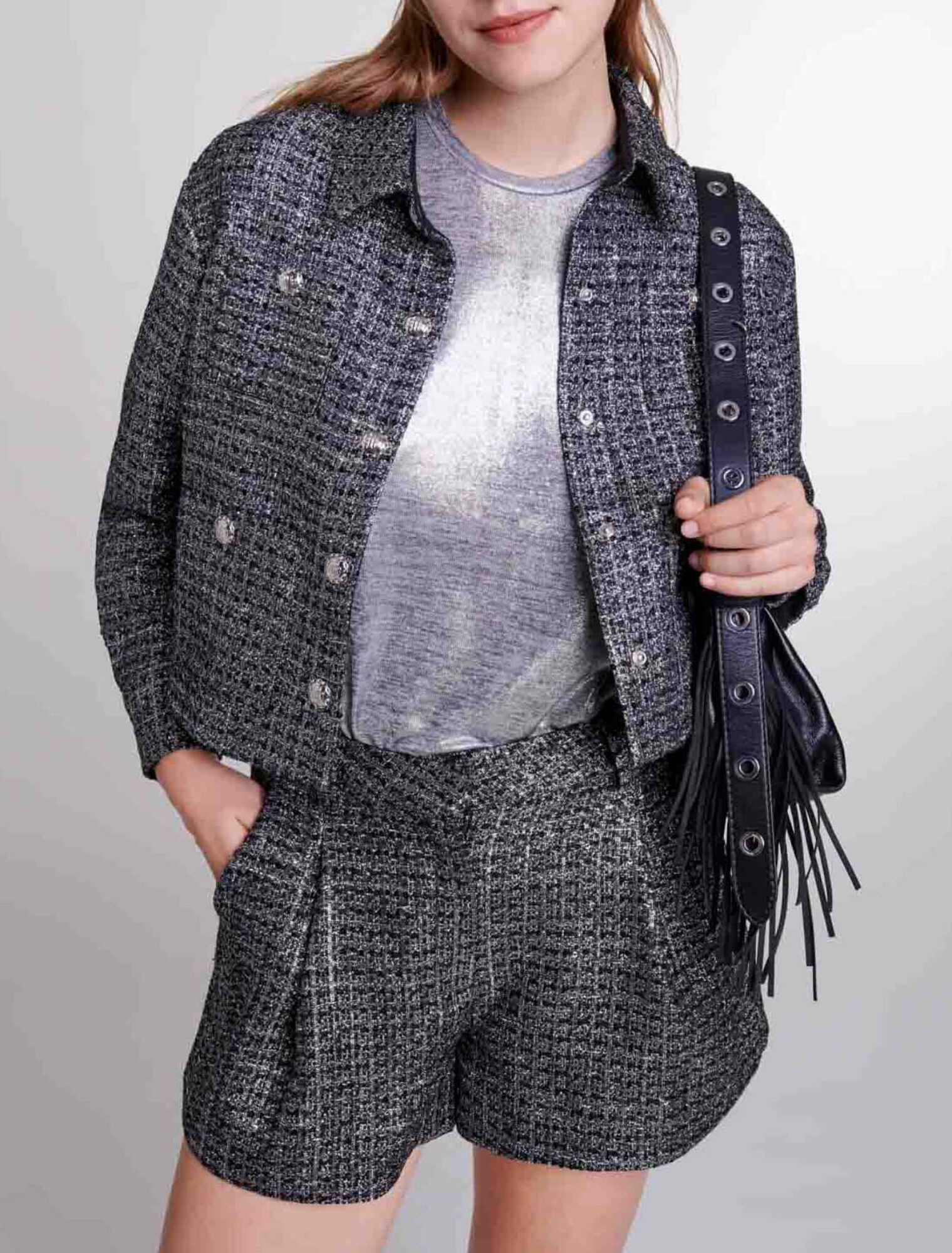 Veste en tweed