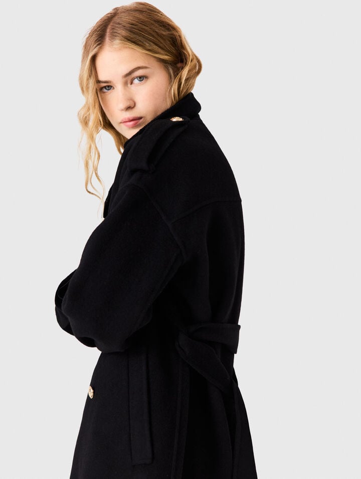 Long double-faced coat
