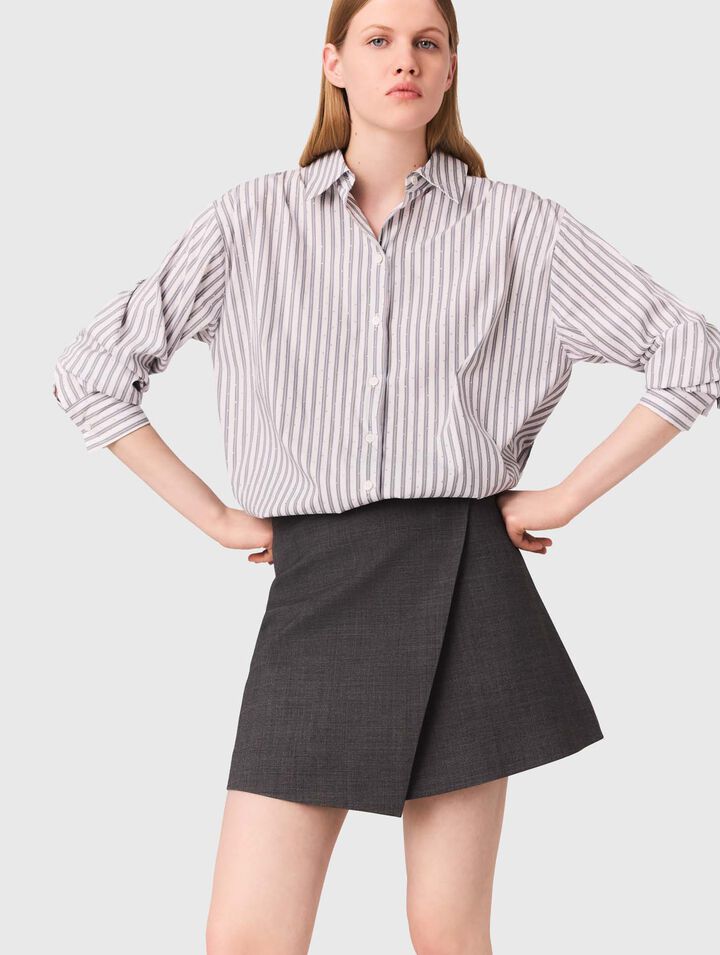 Robe 2-en-1 en coton strassé