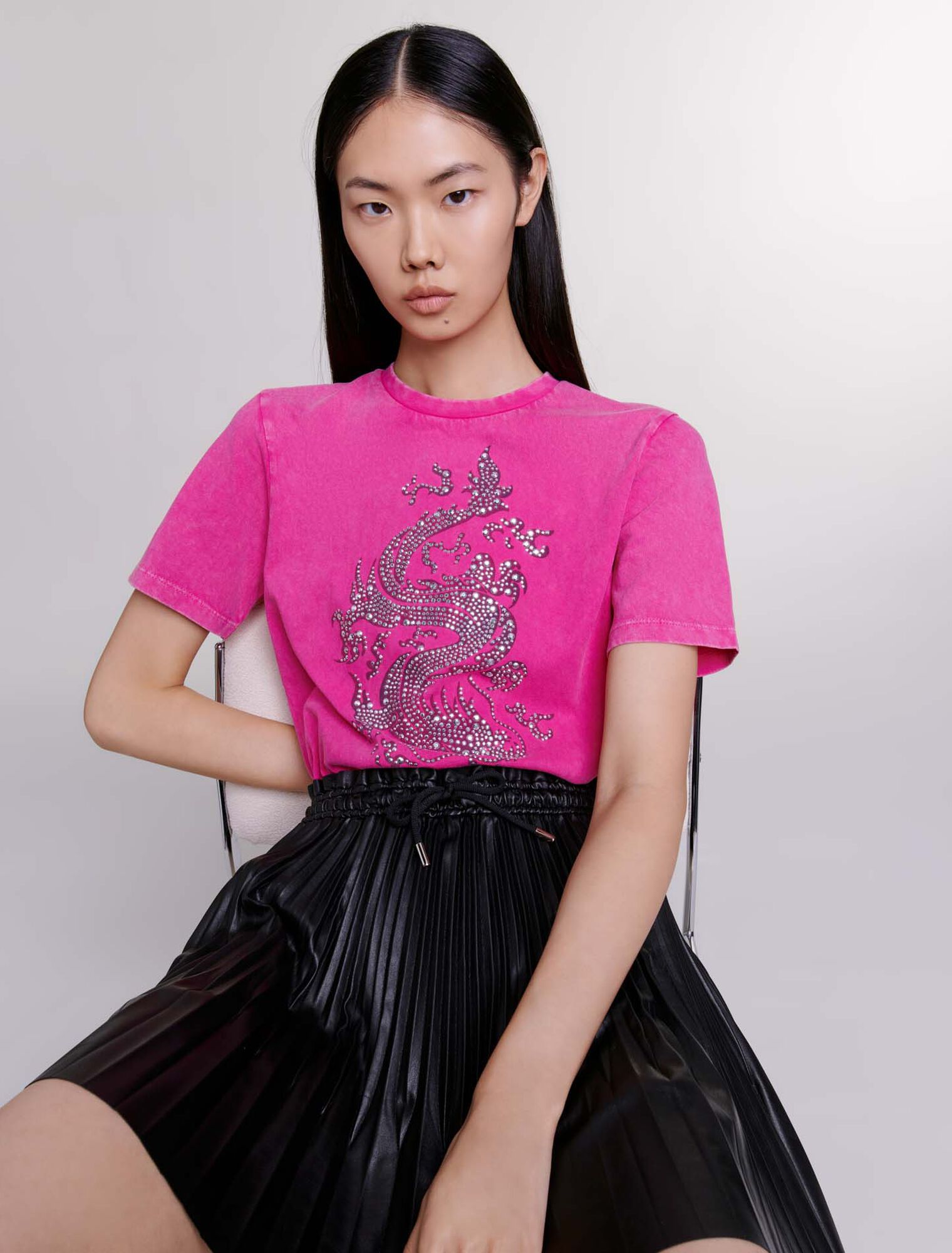 Tee-shirt à strass