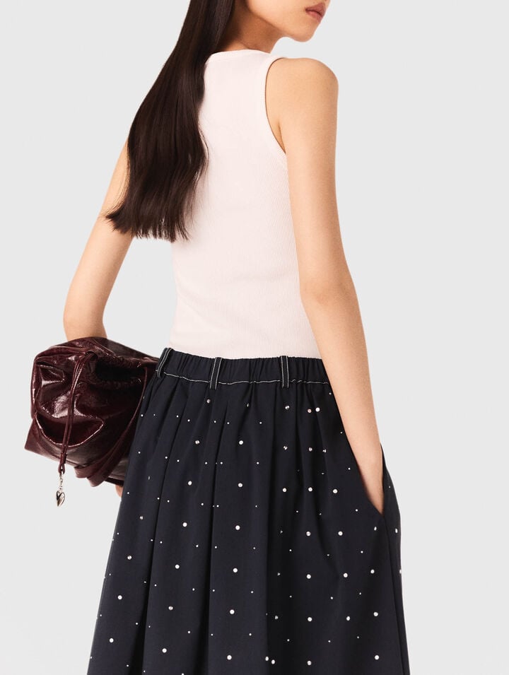 Rib knit tank top