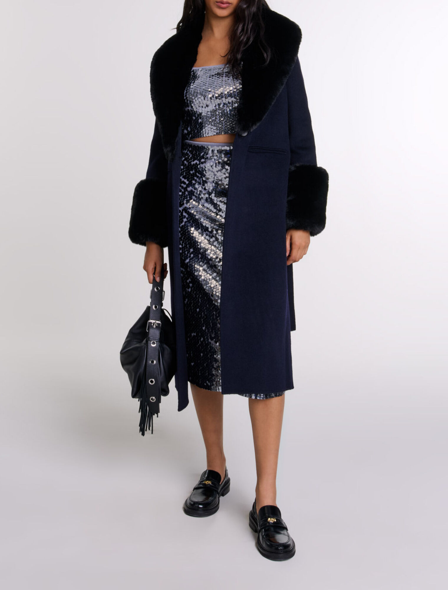 Manteau en double face