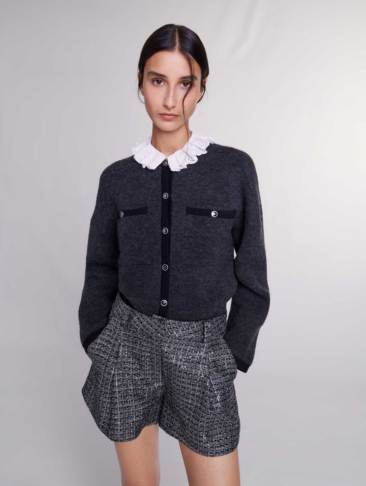 Short en tweed