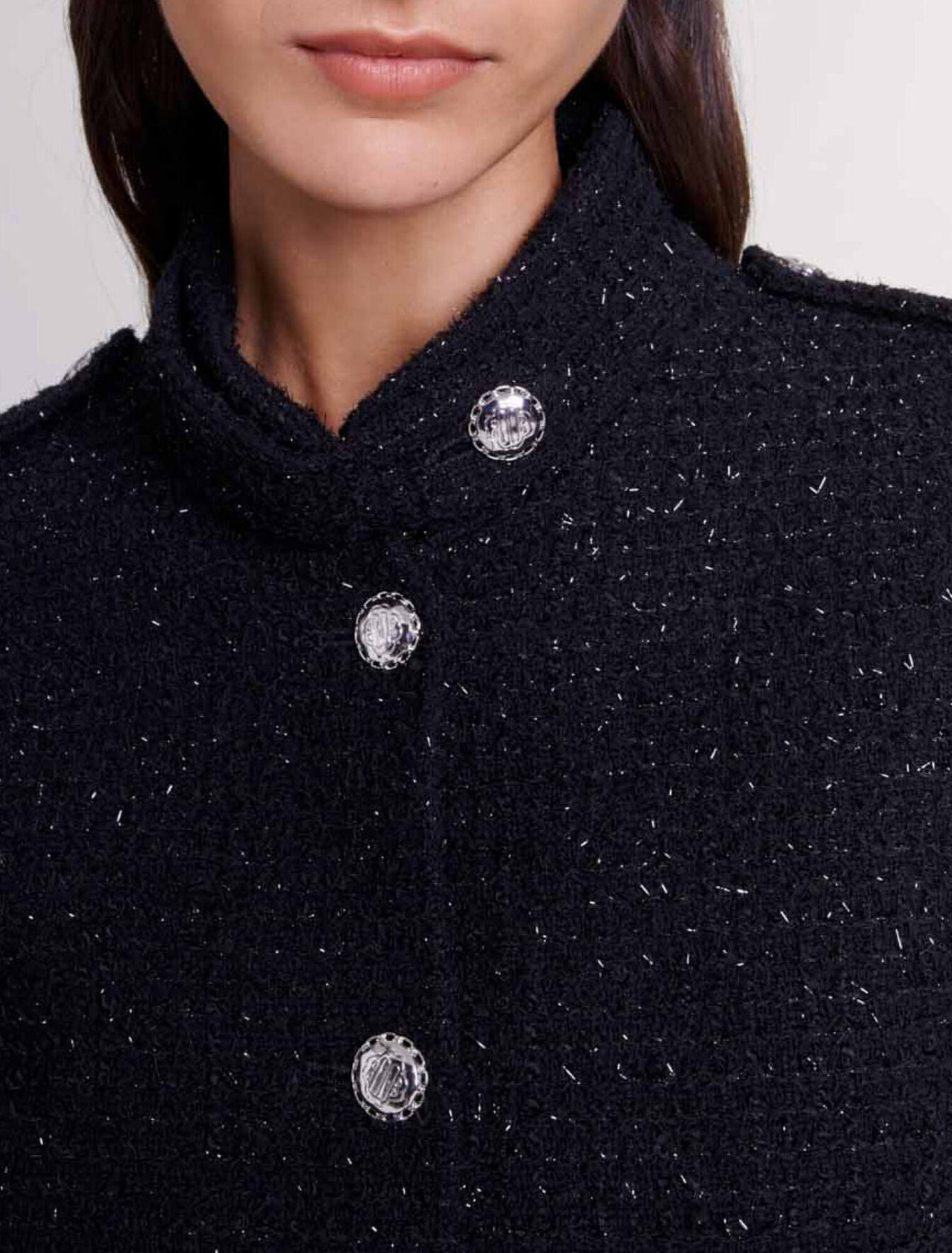 Short tweed jacket
