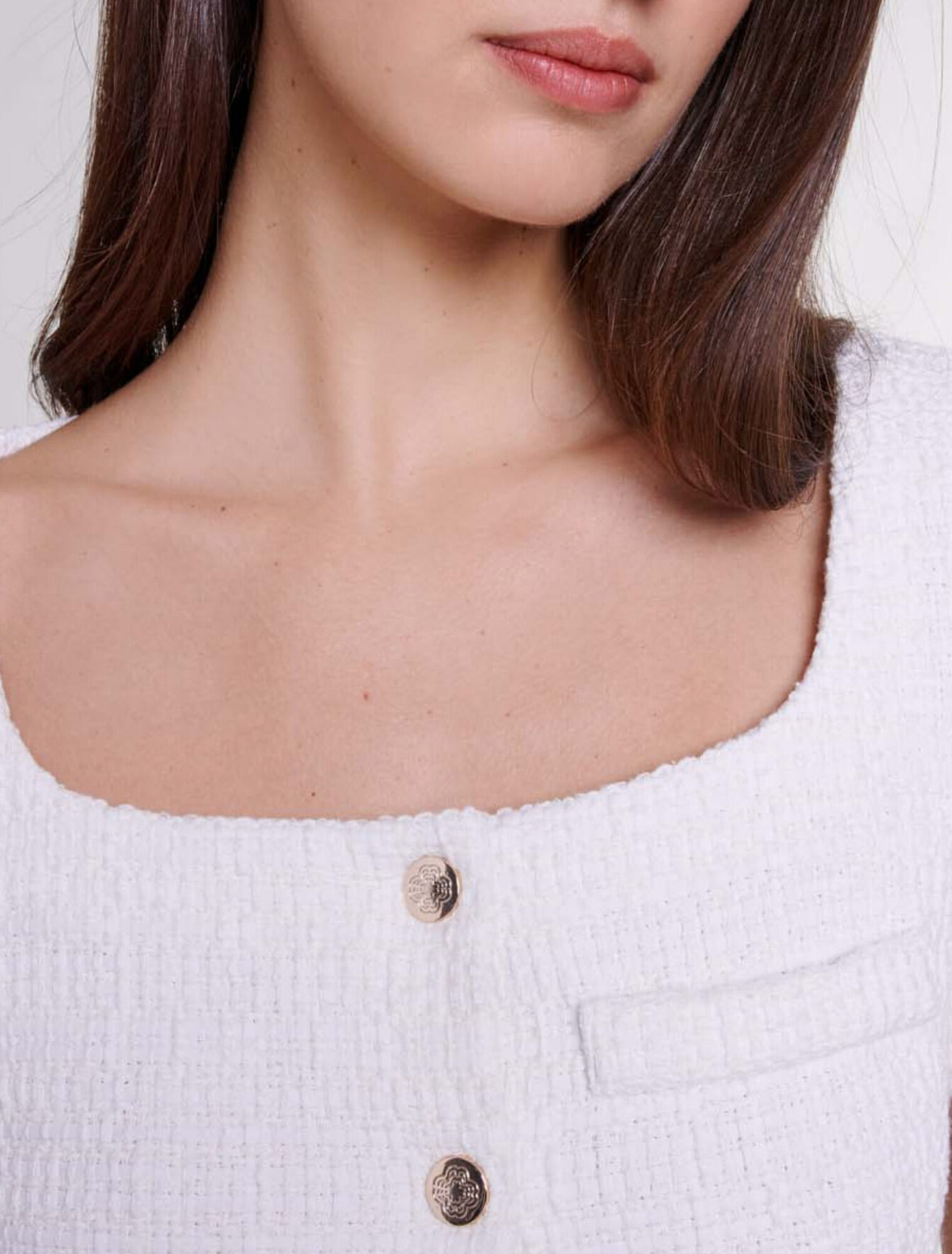 Short tweed dress