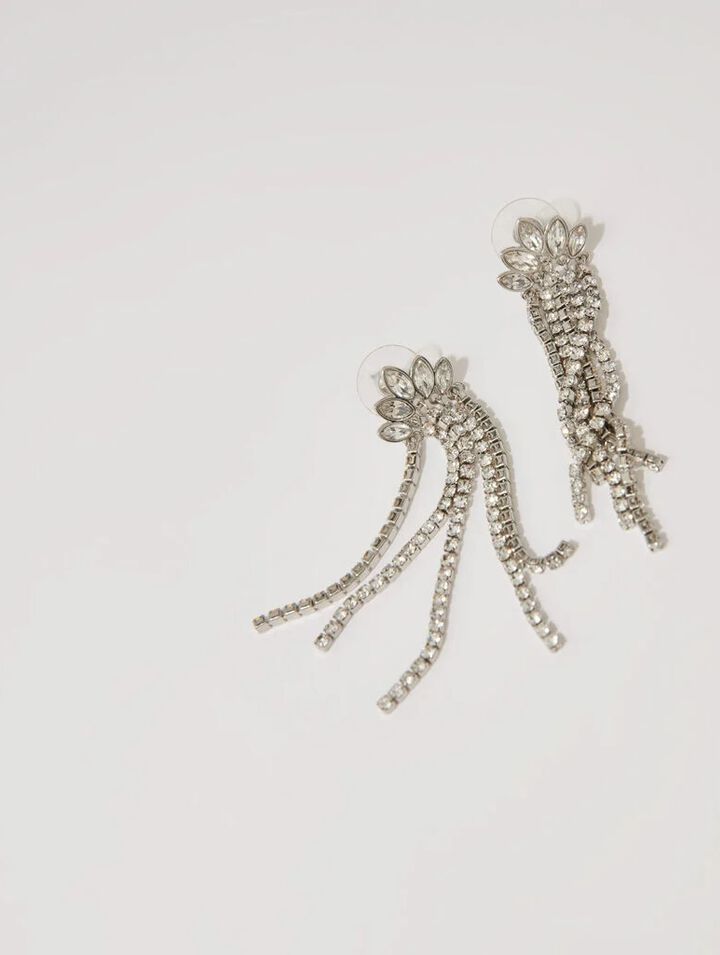 Rhinestone earrings