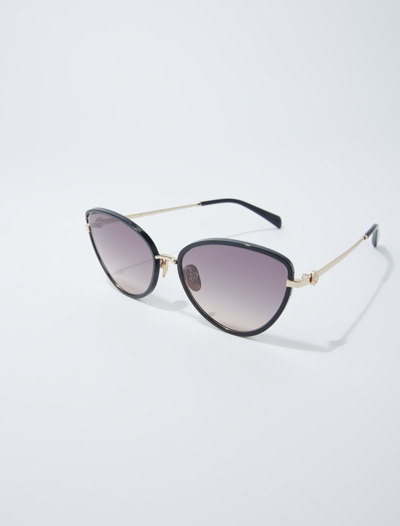 Metal cat eye glasses