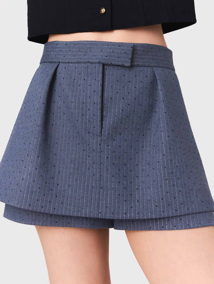 Rhinestone shorts