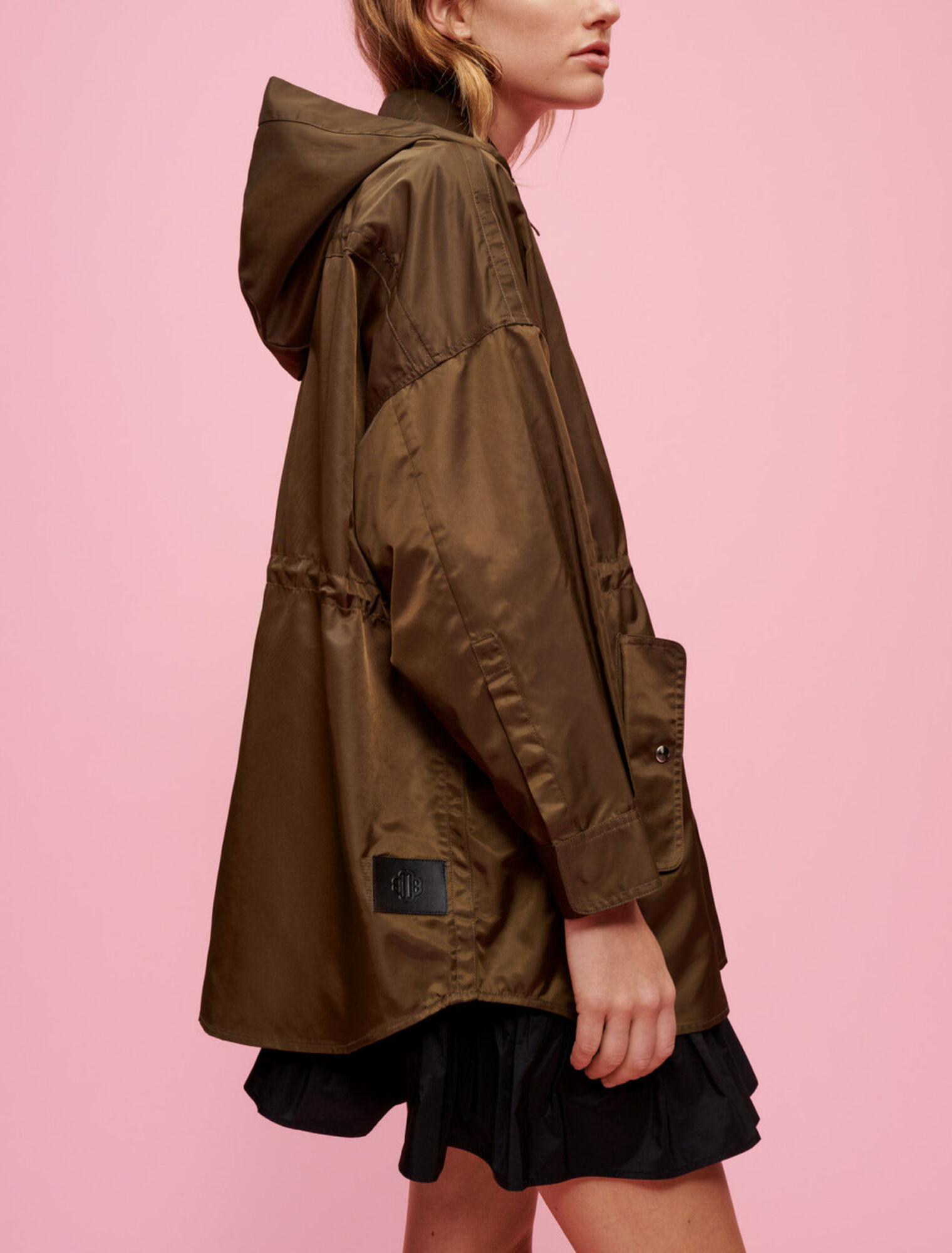 Windcheater in technical fabric