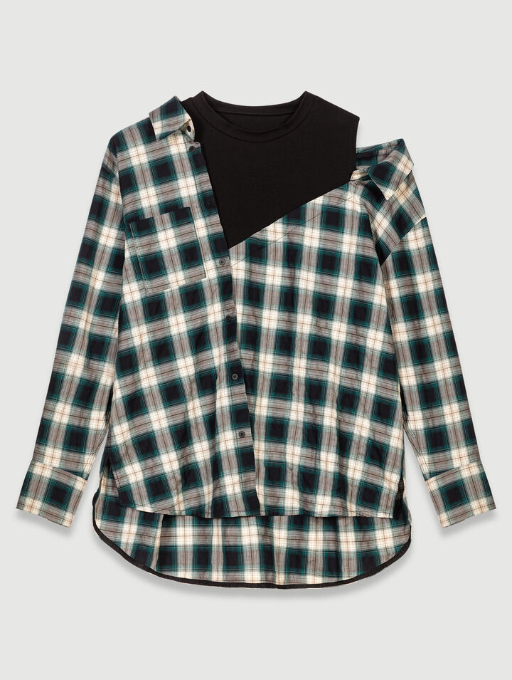 Chemise destructurée