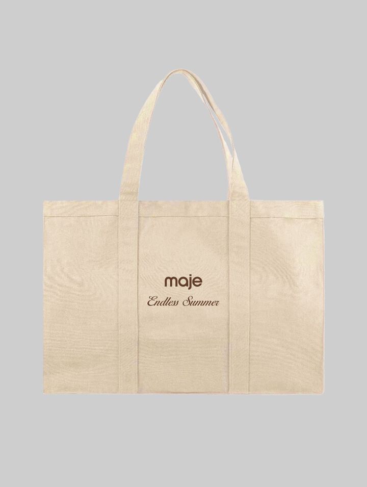 Tote bag Maje x Petibon