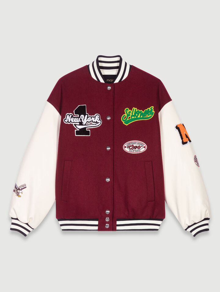 Blouson à écussons