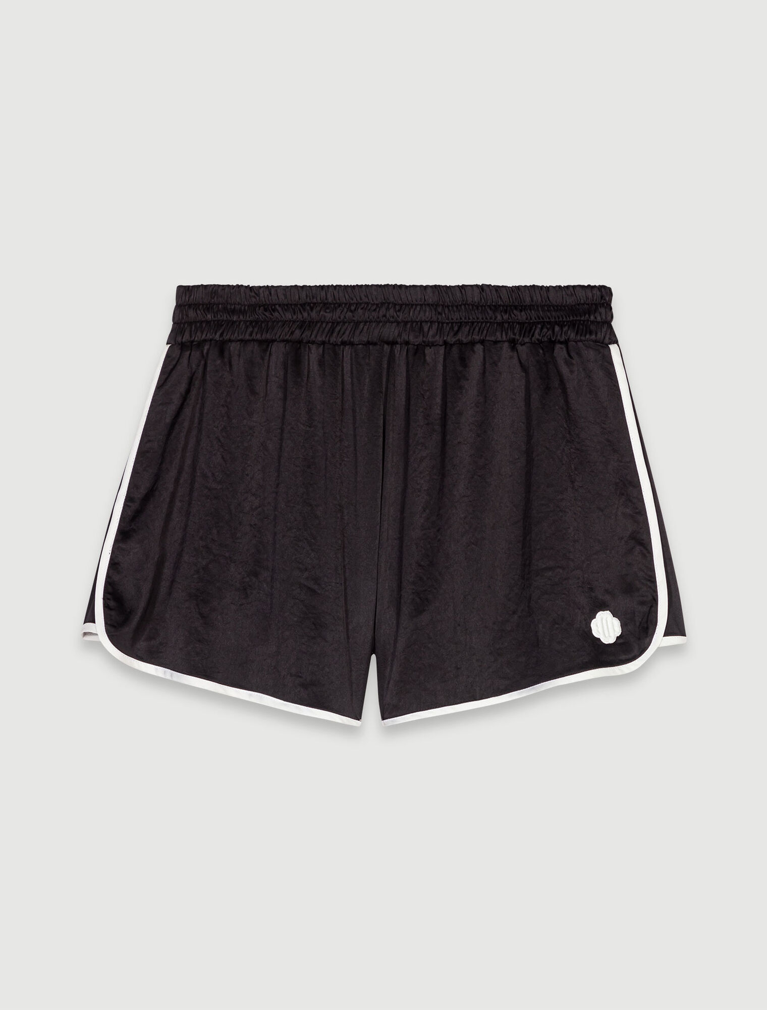 Short en satin